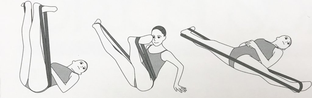 まだ使ってない ストレッチバンドの使い方をご紹介します Ballet Style バレエ スタイル